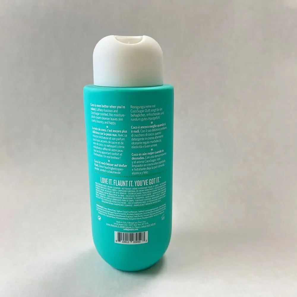 Sol de Janeiro Coco Cabana Moisturizing Body Cream-Cleanser 13 fl oz